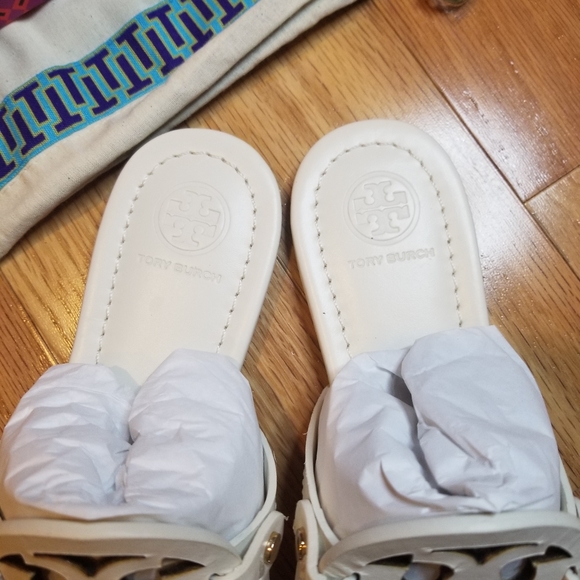 NWT Tory Burch Miller Leather Sandals - Picture 8 of 8